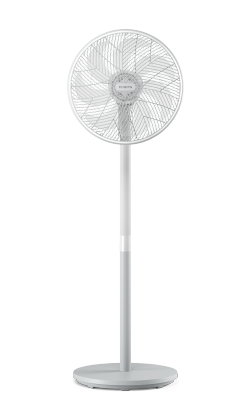 (يفتح في نفس النافذة) مروحة عمودية طويلة مع قاعدة باللون الأبيض من Philips من السلسلة 2000 يمكنها الدوران بمعدل 90 درجة.